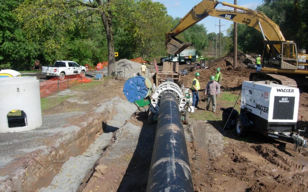 COOLING WATER DISCHARGE PIPELINE