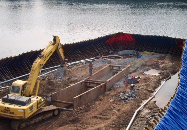 COOLING WATER DISCHARGE PIPELINE