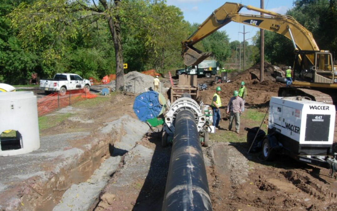 COOLING WATER DISCHARGE PIPELINE