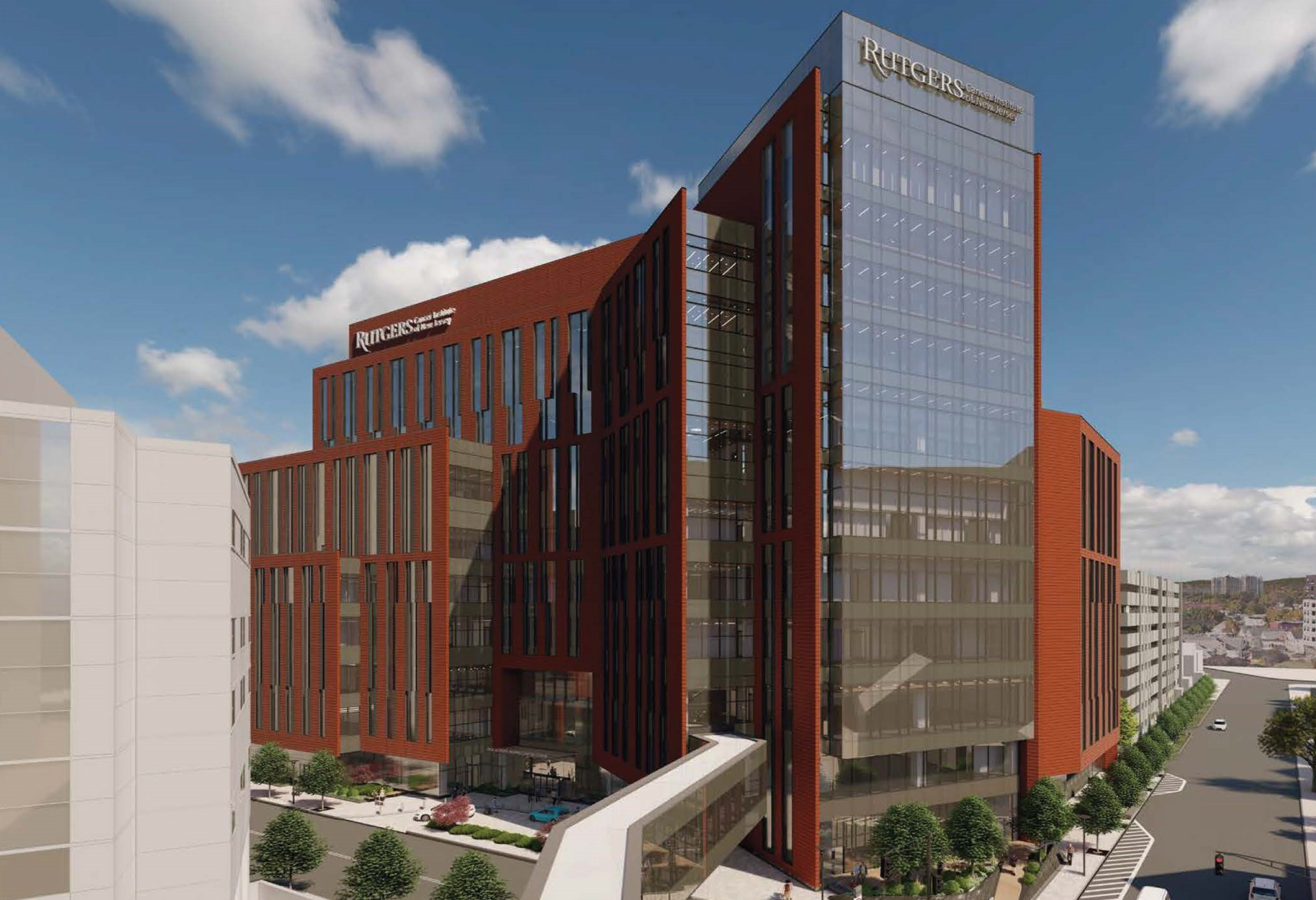 JACK AND SHERYL MORRIS CANCER CENTER, PARKING GARAGE, AND CENTRAL UTILITY PLANT