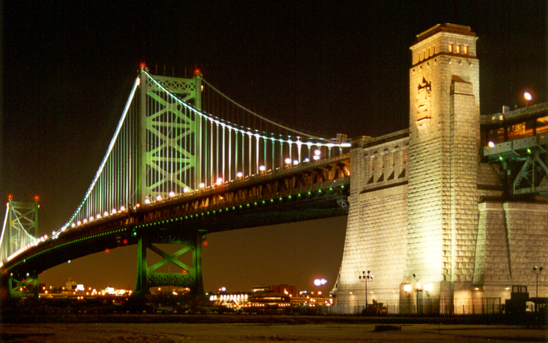 BEN FRANKLIN BRIDGE LIGHTING