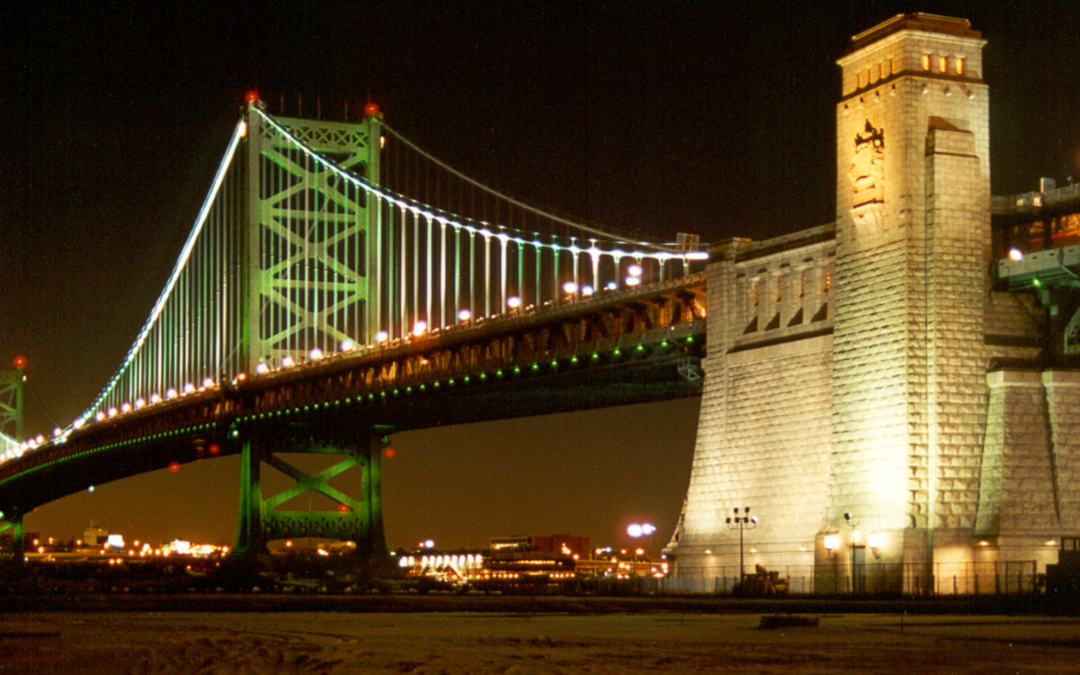 BEN FRANKLIN BRIDGE LIGHTING