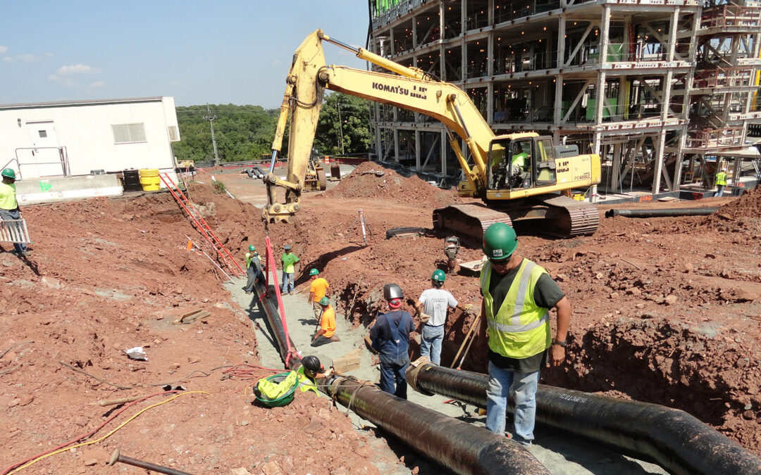 RUTGERS UNIVERSITY THERMAL WATER INSTALLATION