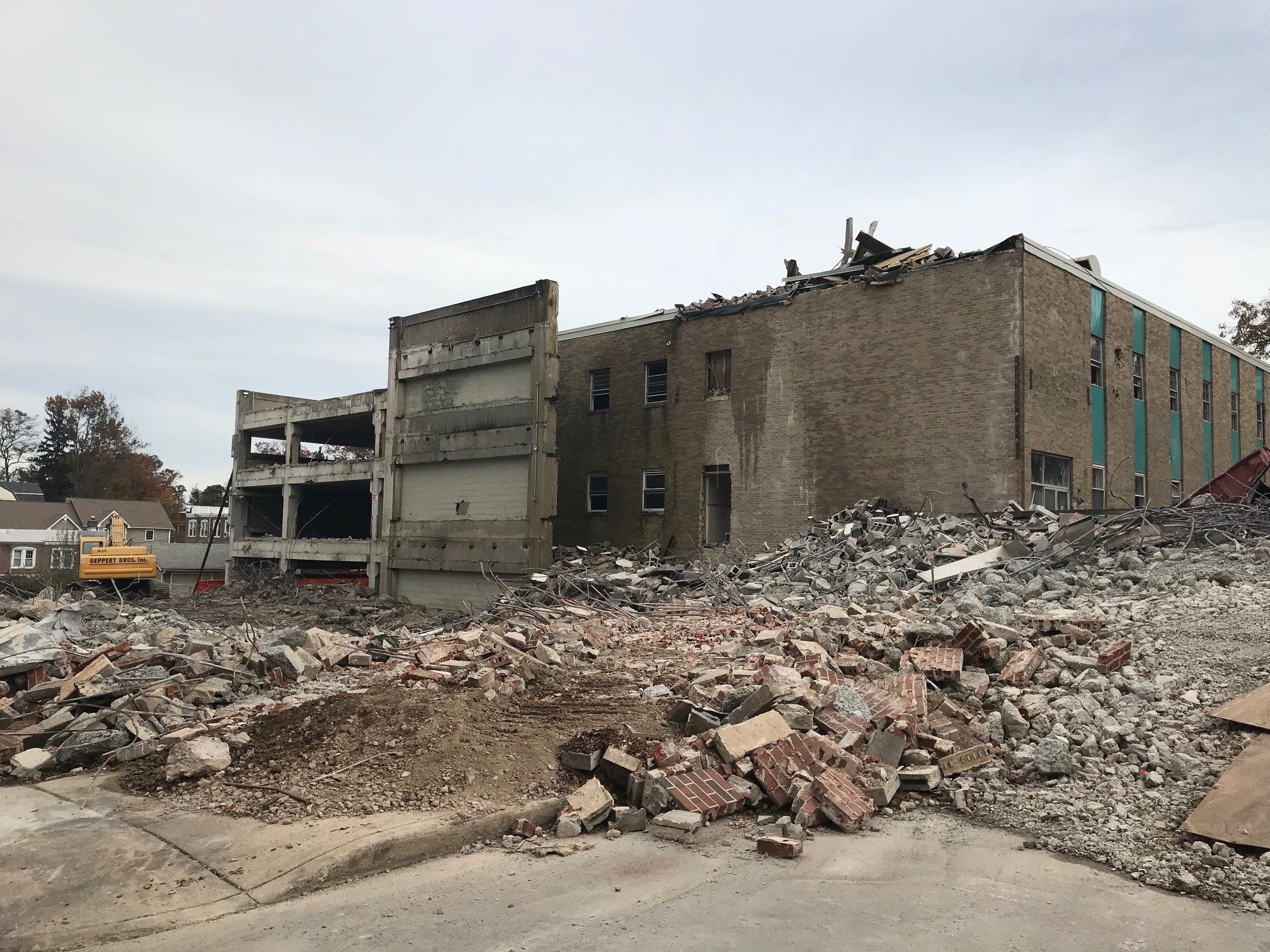 DELAWARE COUNTY ORANGE STREET GARAGE EMERGENCY DEMOLITION DELAWARE COUNTY ORANGE STREET GARAGE EMERGENCY DEMOLITION